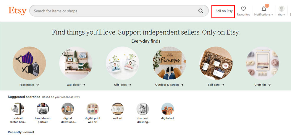 Etsy Marketplace sellon etsy